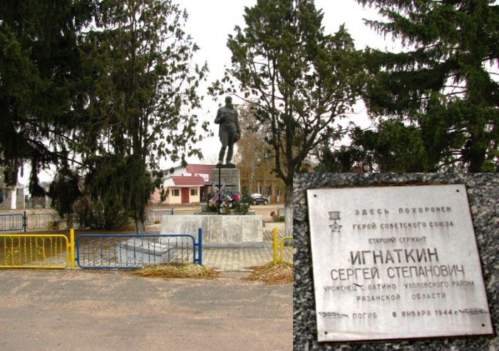 Братская могила в селе Дубиевка