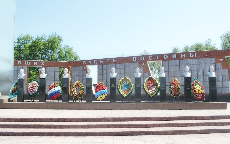 Мемориал воинской славы в Карасуке.