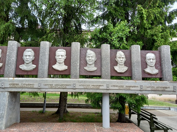 Аллея Героев в Сыктывкаре