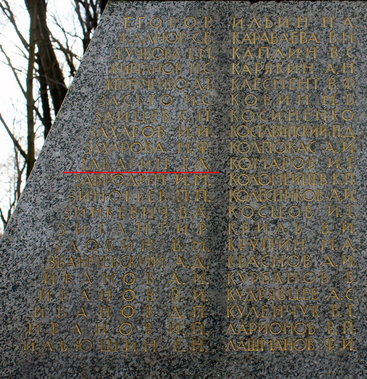 Братская могила в городе Ломоносов (вид 2)