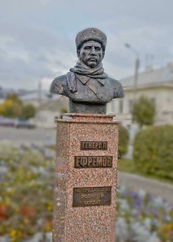 Бюст в Тарусе