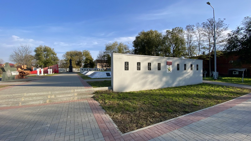 Мемориал в городе Борисоглебск (общий вид)