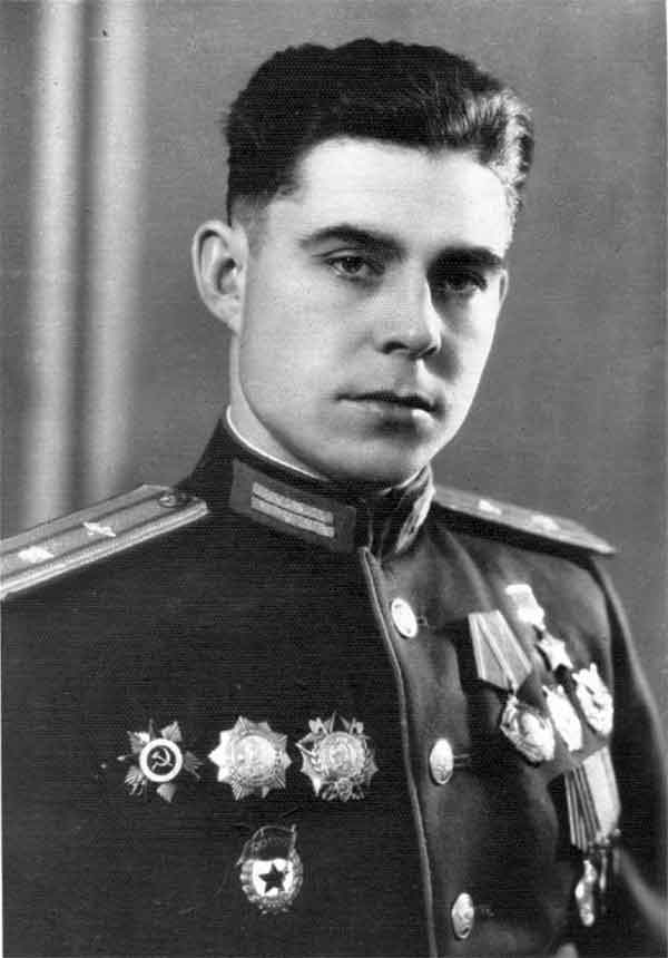 Г.Т. Береговой, 1945 год