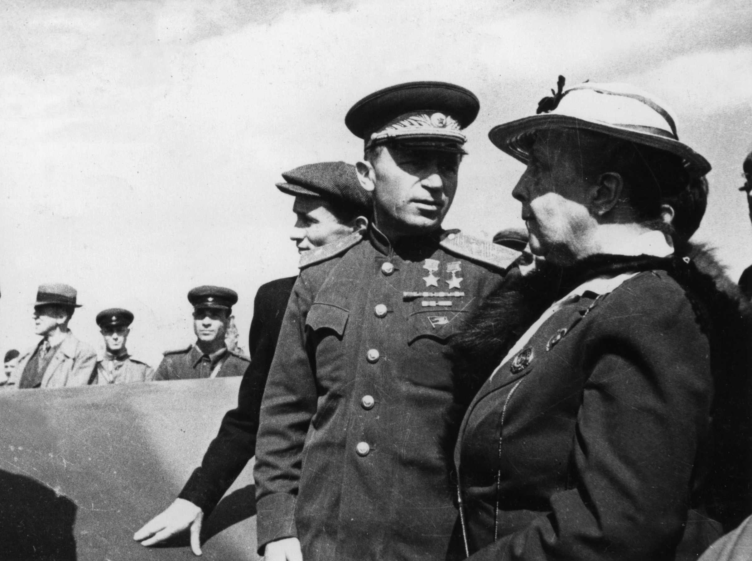 С.П. Денисов и А.А. Яблочкина, 1944 год