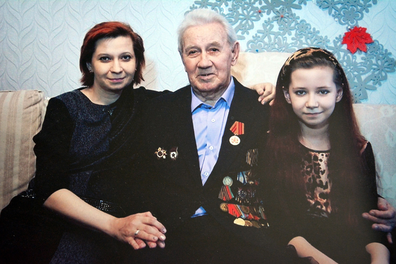 И.Т.Егоров в кругу семьи