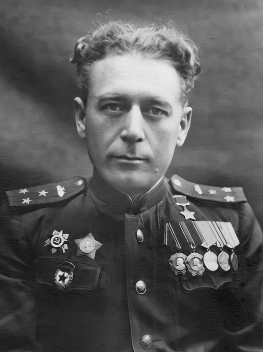 З.К. Слюсаренко, 1945 год