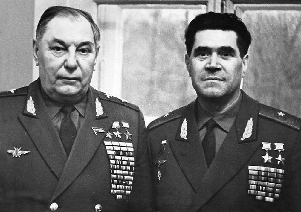 И.Н. Степаненко и А.И. Покрышкин, 1975–1978 годы