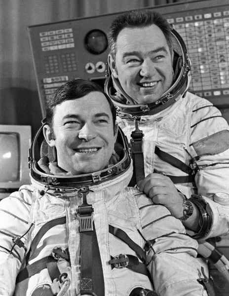 Экипаж старта «Союз-26», 1977 год.