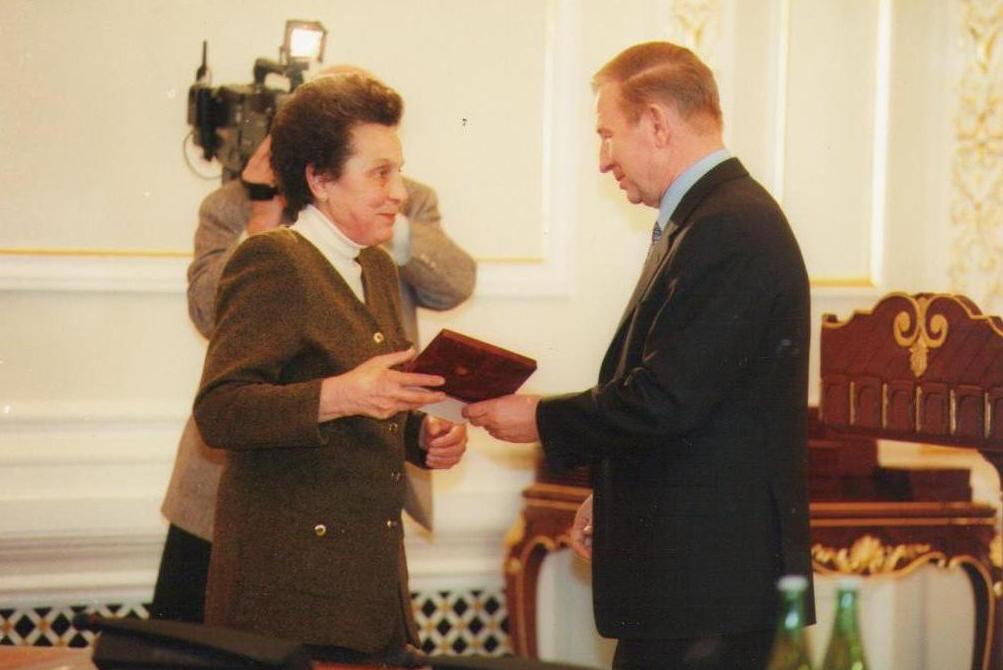 Г.Е.Глущенко и Л.Д.Кучма, 2000 год