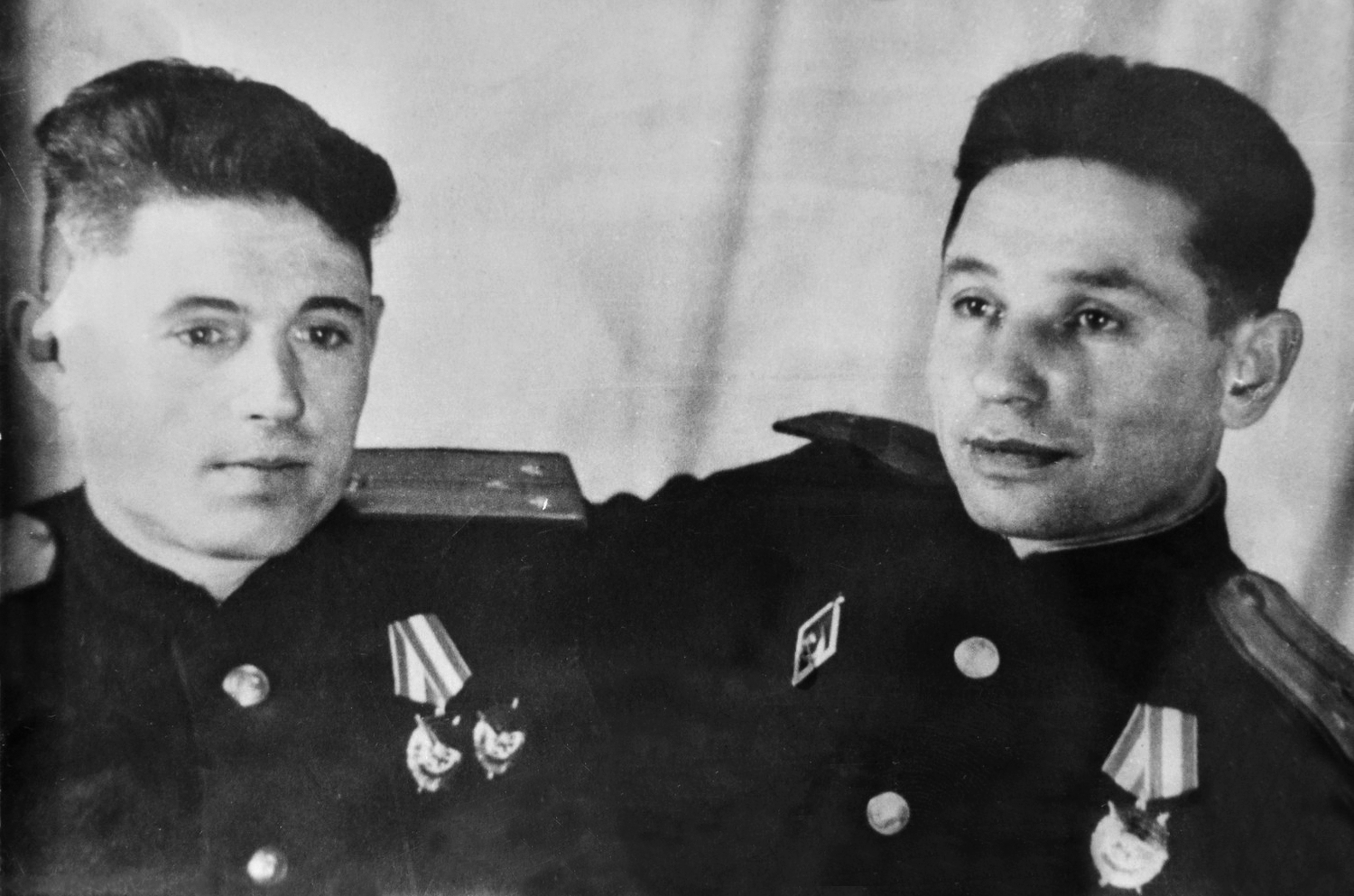 А.Н.Синицын и И.Б.Катунин, 1943-1944 годы