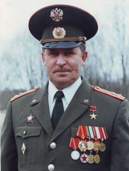 Полковник Шанцев А.А., из семейного архива Шанцевых