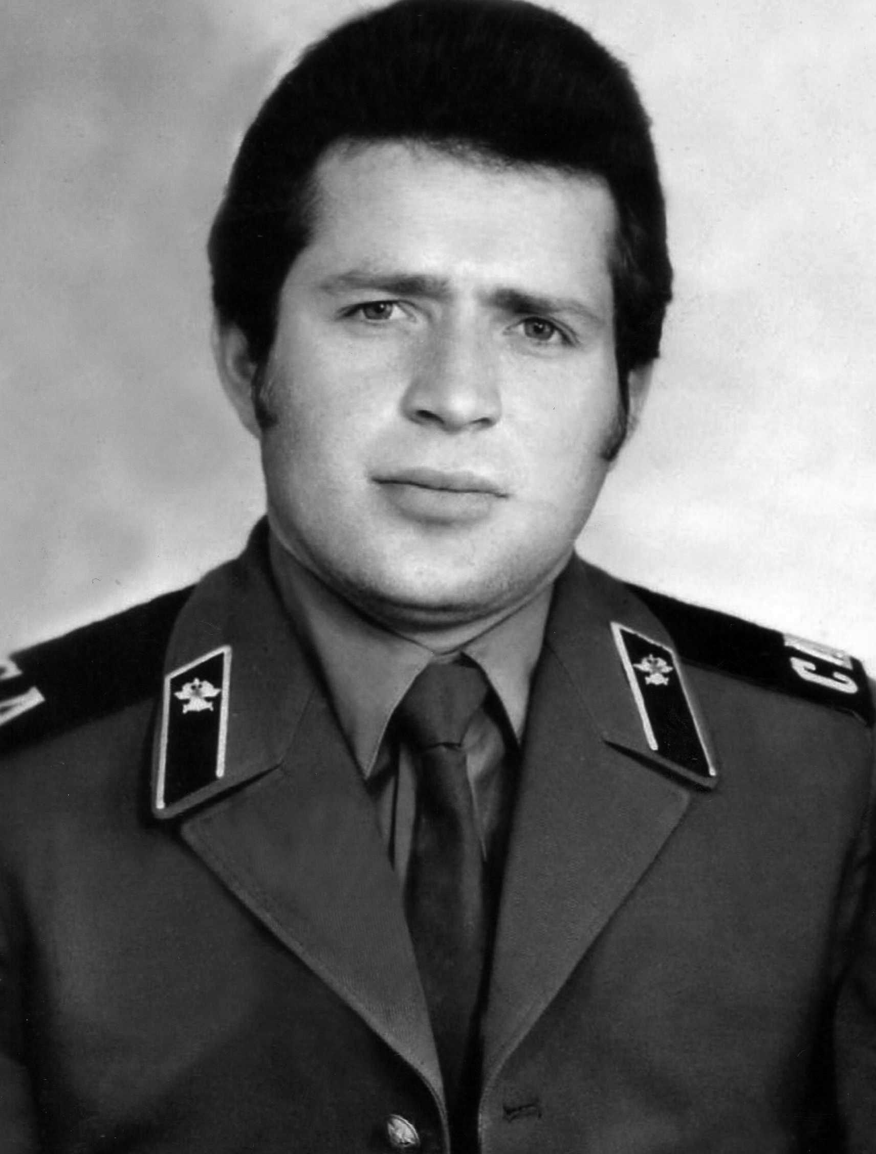 Р.М.Вахитов во время службы в армии. 1979-1981 гг.