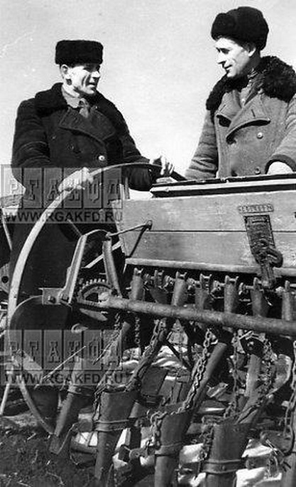 П.Е.Горбач и Я.С.Ребедюк, 1948 год