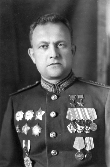 Т.Т. Хрюкин, май 1945 года