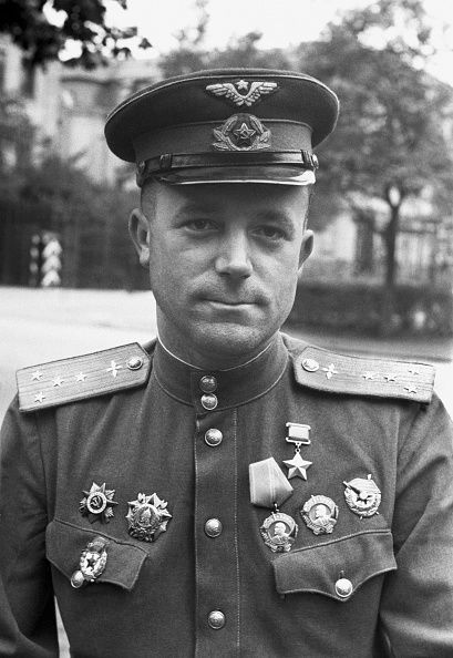 В.И. Попков, весна 1945 года