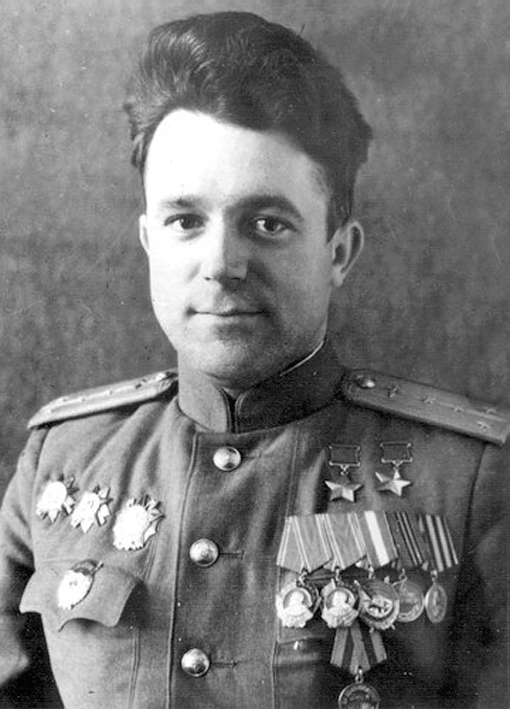В.И. Попков, лето 1945 года
