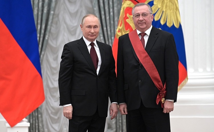 Н. П. Токарев и В. В. Путин