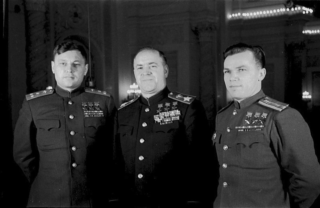 А.И. Покрышкин, 1945 год