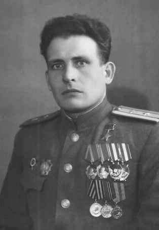 Н.В. Максимов, 1945 год