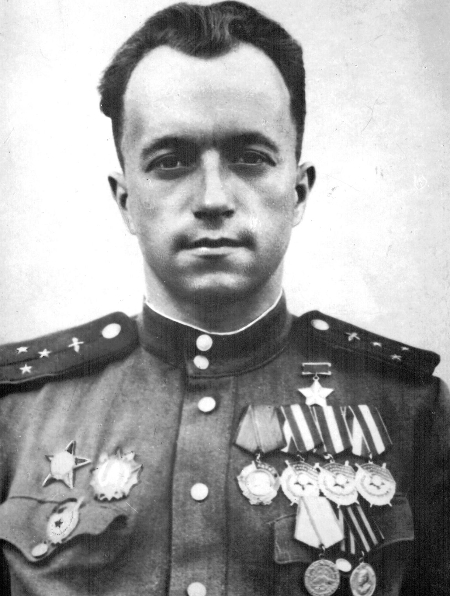 К.В.Сухов, 1945 год