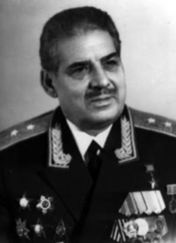 Герой Советского Союза генерал-лейтенант А.С. Мнацаканов