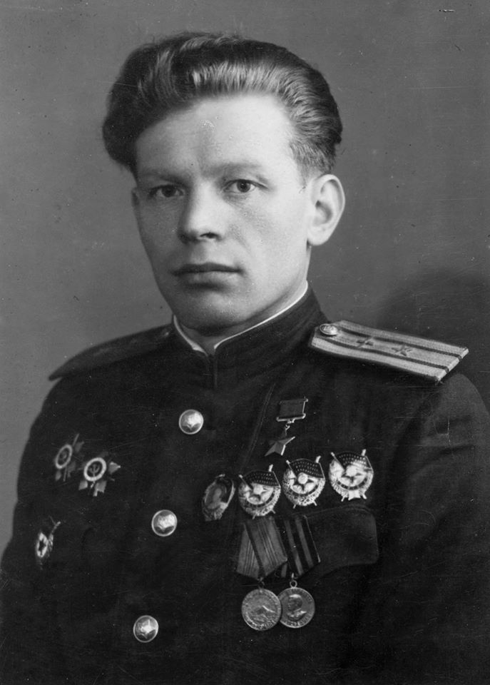 Ф.З. Калугин, 1945 год