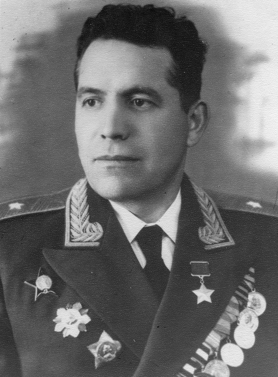 С.А.Андрющенко, 1950-е годы