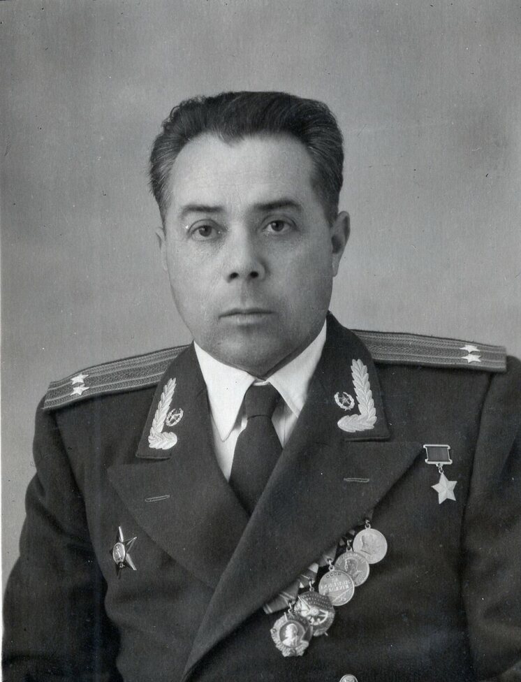 Н.И. Грибков, 1958 год