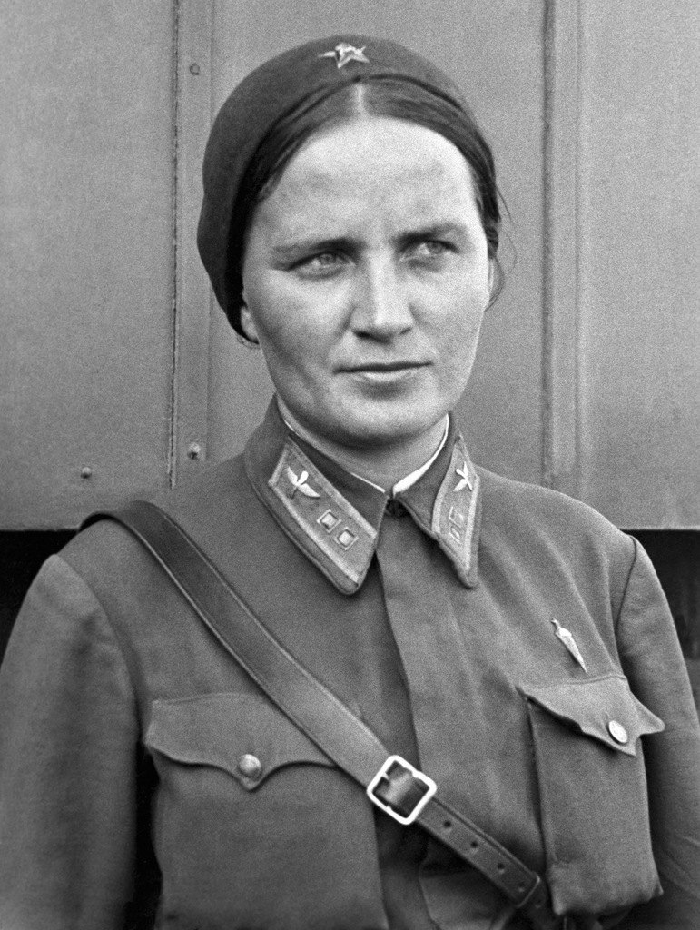 М.М.Раскова, 1938 год.