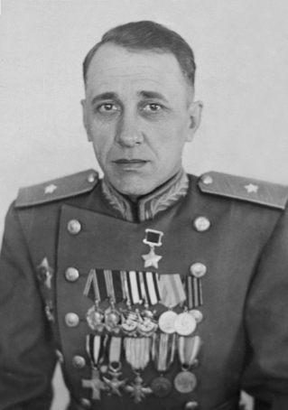 В.Н.Комаров, 1945 год