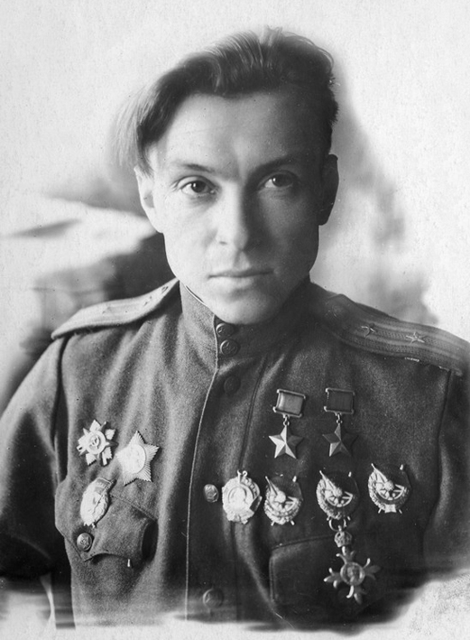 К.А. Евстигнеев, 1945 год