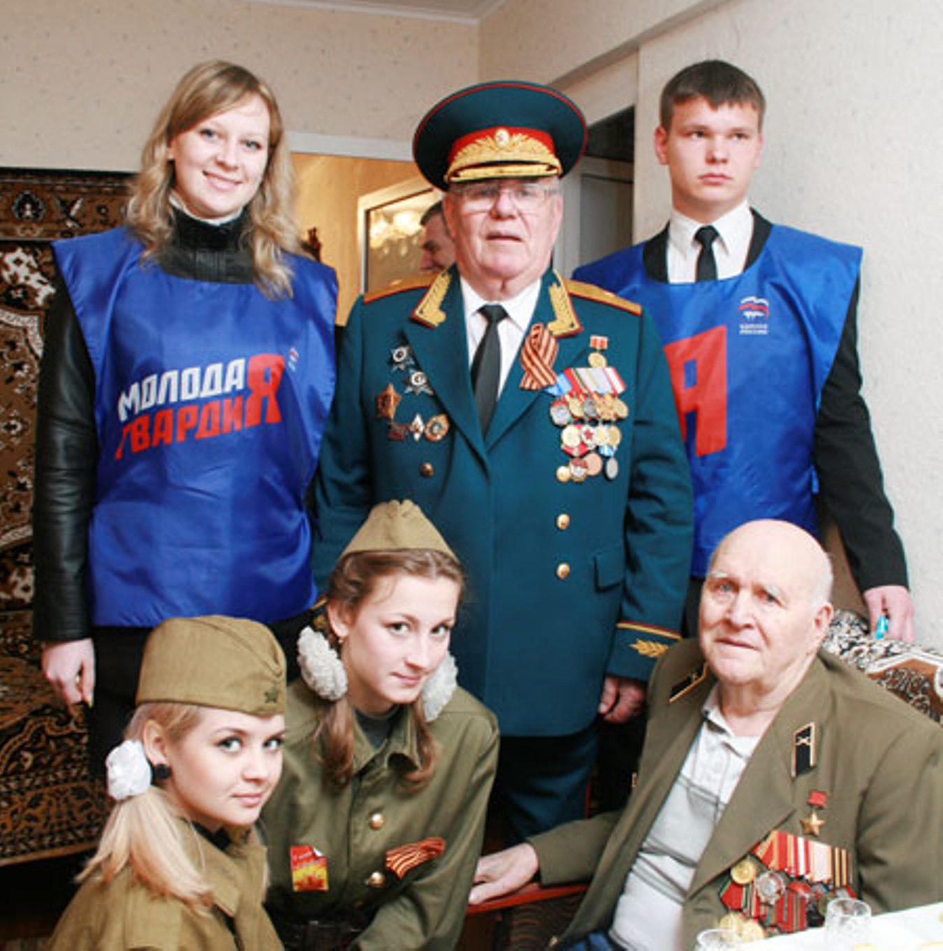 Г.А. Бочарников на встрече с ветеранами и молодёжью