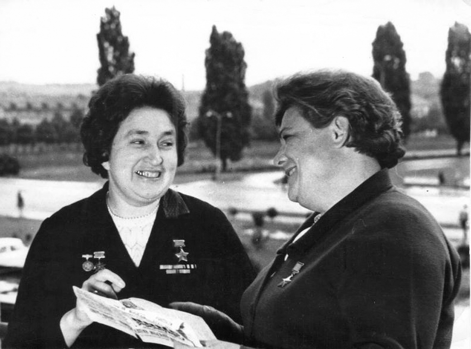М.З. Щербаченко и Н.Н. Федутенко, начало 1970-х годов